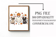 Funny Halloween Cat Png Spooky Cat P, an Illustration by Libby Wishes (Thumbnail 4 of 6)