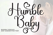 Humble Baby | Script Font, a Handwritten Font by Scratchones (Thumbnail 1 of 9)