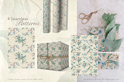 Vintage Garden Flowers, a Decorative Illustration by Evenif (Thumbnail 18 of 22)