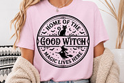 Halloween Round Sign SVG Design, a Seasonal Illustration by Rose Art (Thumbnail 3 of 4)