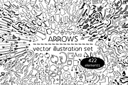 Arrows - vector illustration set, a Work Illustration by Renée from Studio neetje (Thumbnail 1 of 4)