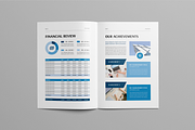 Annual Report | Canva, MS Word, Indd, a Brochure Template by Leaflove (Thumbnail 7 of 10)