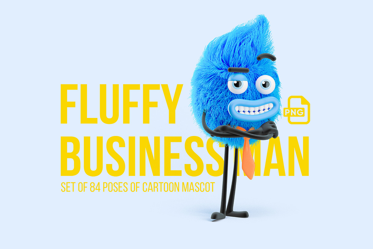 Fluffy Businessman, a Finance Illustration by Best Pixels™ (Photo 1 of 5)