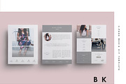 Social Media Kit Template Set | 6Pgs, a Social Media Template by Blogger Kit Co. (Thumbnail 2 of 5)