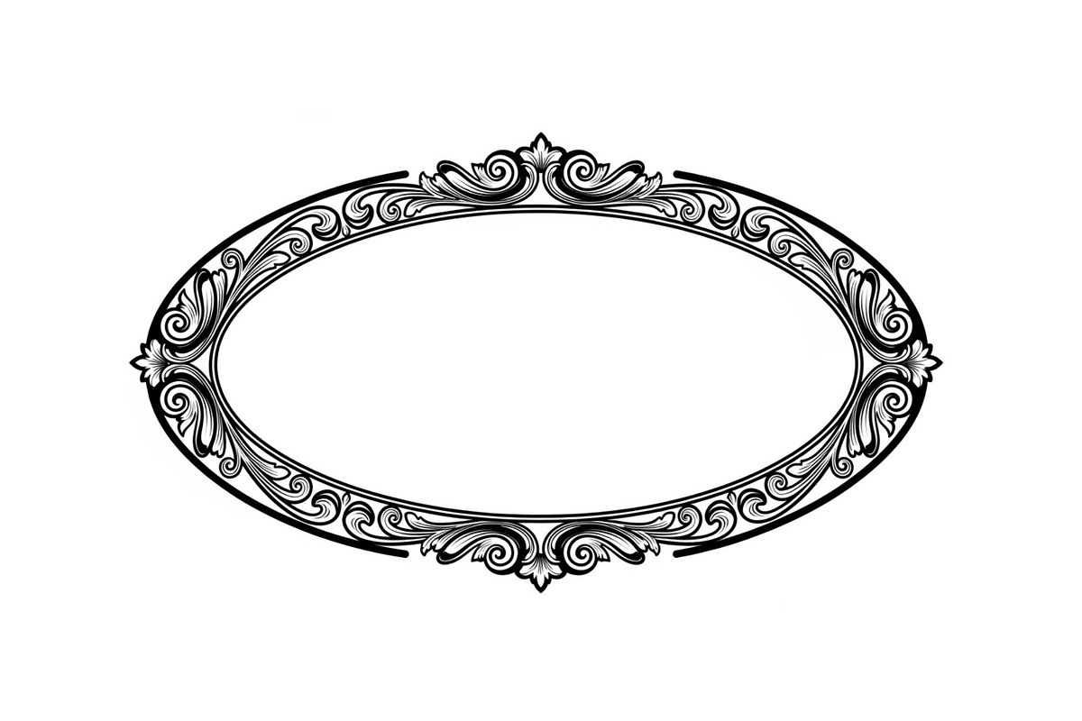 Elegant Oval Ornament Frame Bundle, an Illustration by jahid234 (Photo 16 of 31)