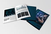 Technology Brochure Template, a Brochure Template by retrographix (Thumbnail 4 of 5)