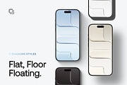iPhone Air - 24 Mockups Scenes, an iPhone Mockup by Asylab (Thumbnail 9 of 62)