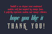 Gunhill family, a Serif Font by NREY (Thumbnail 5 of 5)