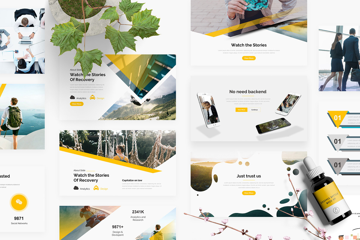 Agencify Pitch Deck Powerpoint, a Presentation Template by One Percent Studio (Photo 1 of 19)
