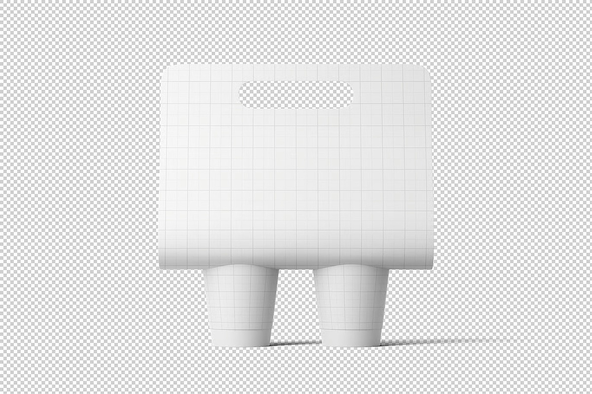 Coffee Cup Holder Mockup, an Advertising Mockup by zpackcreative (Photo 3 of 4)