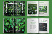Botanical Portfolio Design, a Magazine Template by ContestDesign (Thumbnail 3 of 3)