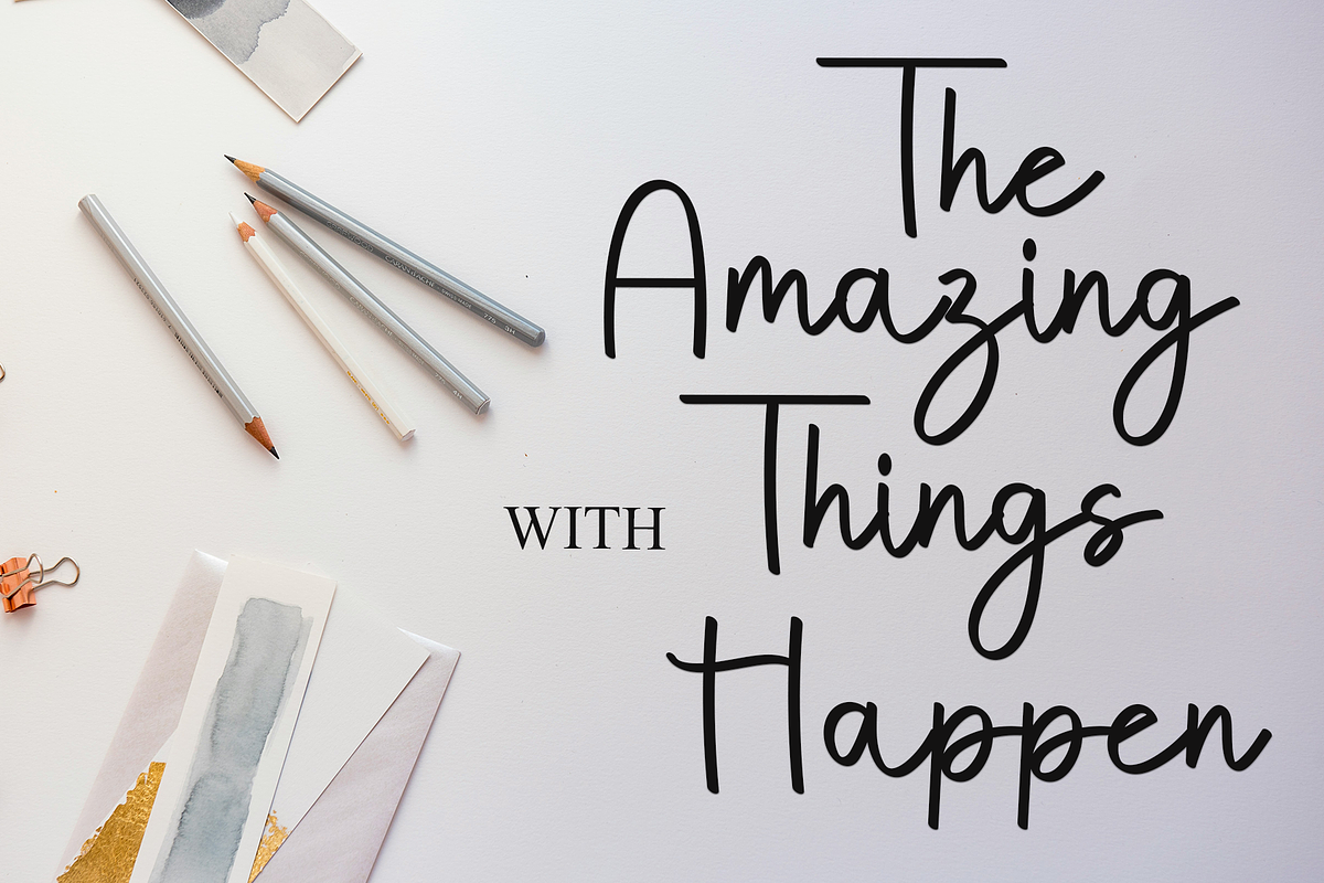 The Sunset, a Handwritten Font by InermediaSTUDIO (Photo 8 of 8)