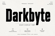 Darkbyte, a Slab Serif Font by Wow Magic (Thumbnail 5 of 5)