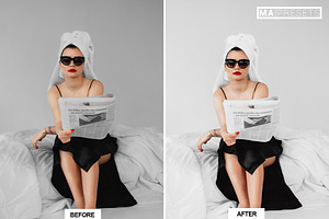 10 PURE WHITE Lightroom Presets