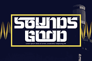 TRAUMA HEALING - FUTURISTIC FONT, a Sans Serif Font by 177Studio (Thumbnail 2 of 8)