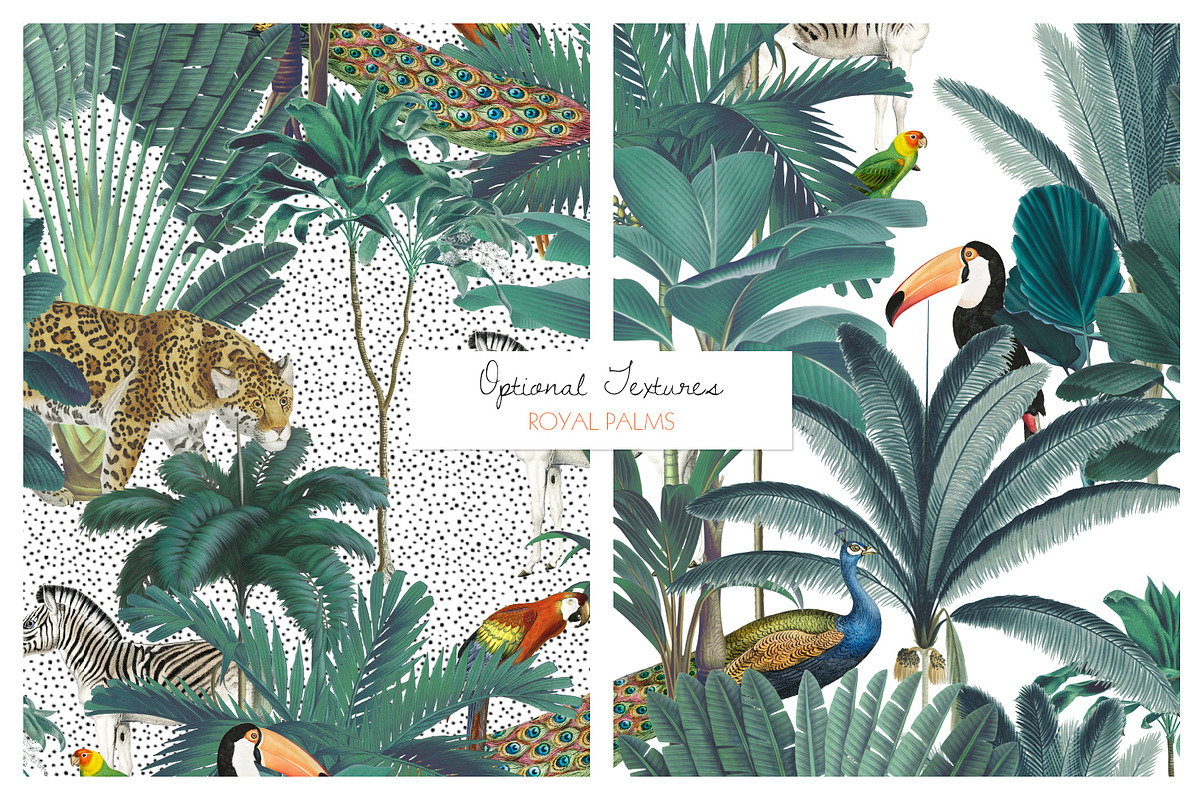 Royal Palms - Luxury Print, a Pattern Graphic by TSTUDIO (Photo 9 of 10)
