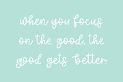 Eucalyptus Spearmint Monoline Script, a Script Font by Jordyn Alison Designs (Thumbnail 4 of 8)