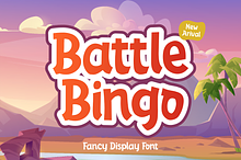 Battle Bingo - Fancy Display Font