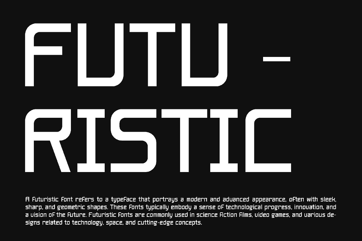 Astroch - Sans Futuristic Font, a Sans Serif Font by AQR Studio (Photo 6 of 8)