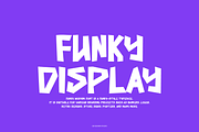 Funky Woshim - Retro Font, a Handwritten Font by QR Design Studio (Thumbnail 2 of 7)