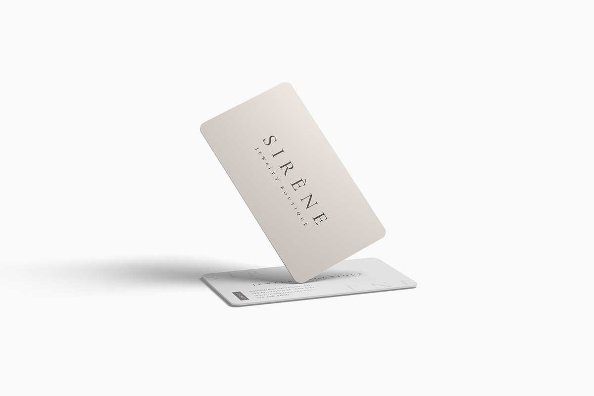 Minimalist Business Card Mockup, a Print Template by zuhraabdullah (Photo 2 of 11)