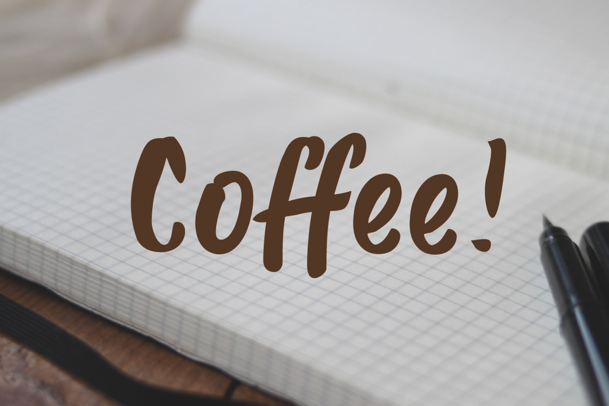 Deft Brush - Hand Drawn Font, a Font by Colt Type Co (Photo 1 of 4)