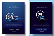 Anniversary logo and greeting card, a Design Template by OtpirusGraphic (Thumbnail 3 of 5)