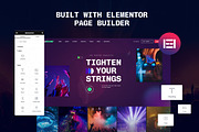 DJsound - Night Club WordPress Theme, a WordPress Template by Opal Wordpress Theme (Thumbnail 3 of 7)