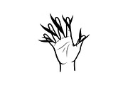 Hand Plant Growth Bundle, an Illustration by yasushie (Thumbnail 11 of 31)