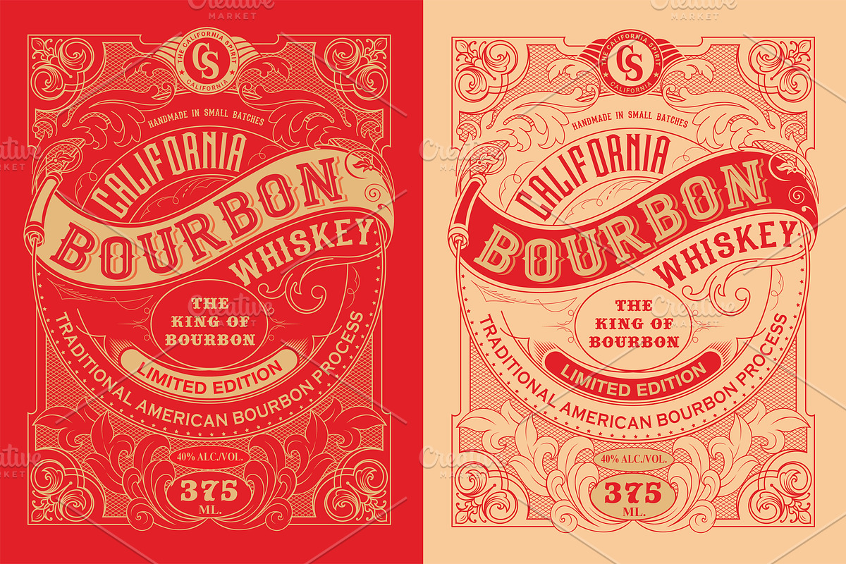 Whiskey Label Logo, a Branding & Logo Template by Shwet Art (Photo 1 of 3)