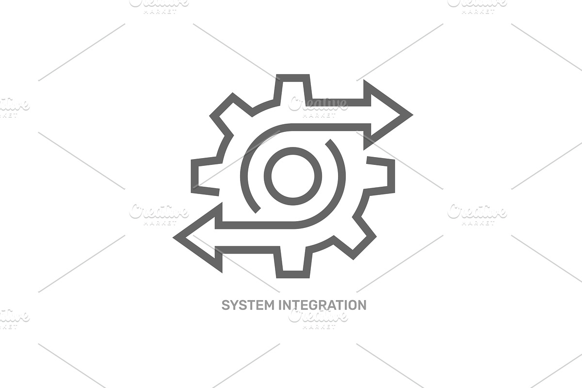 Data operation and system, a Technology Illustration by defmorph