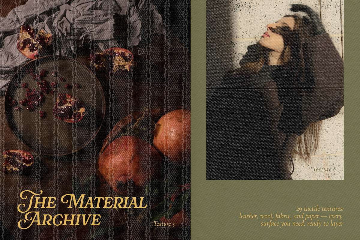 Paper Fabric Leather Texture Overlay, a Texture Graphic by TD fonts (Photo 2 of 11)