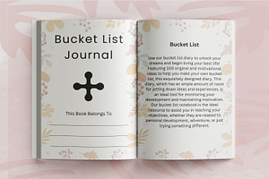 Bucket List Journal KDP Interior