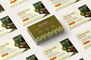 Sereni Tea - Membership Card, a Card Template by Fannan Studio (Thumbnail 3 of 3)