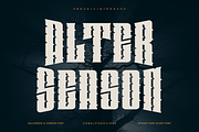 Alter Season - Horror Halloween Font, a Handwritten Font by Viswal Studio (Thumbnail 1 of 7)