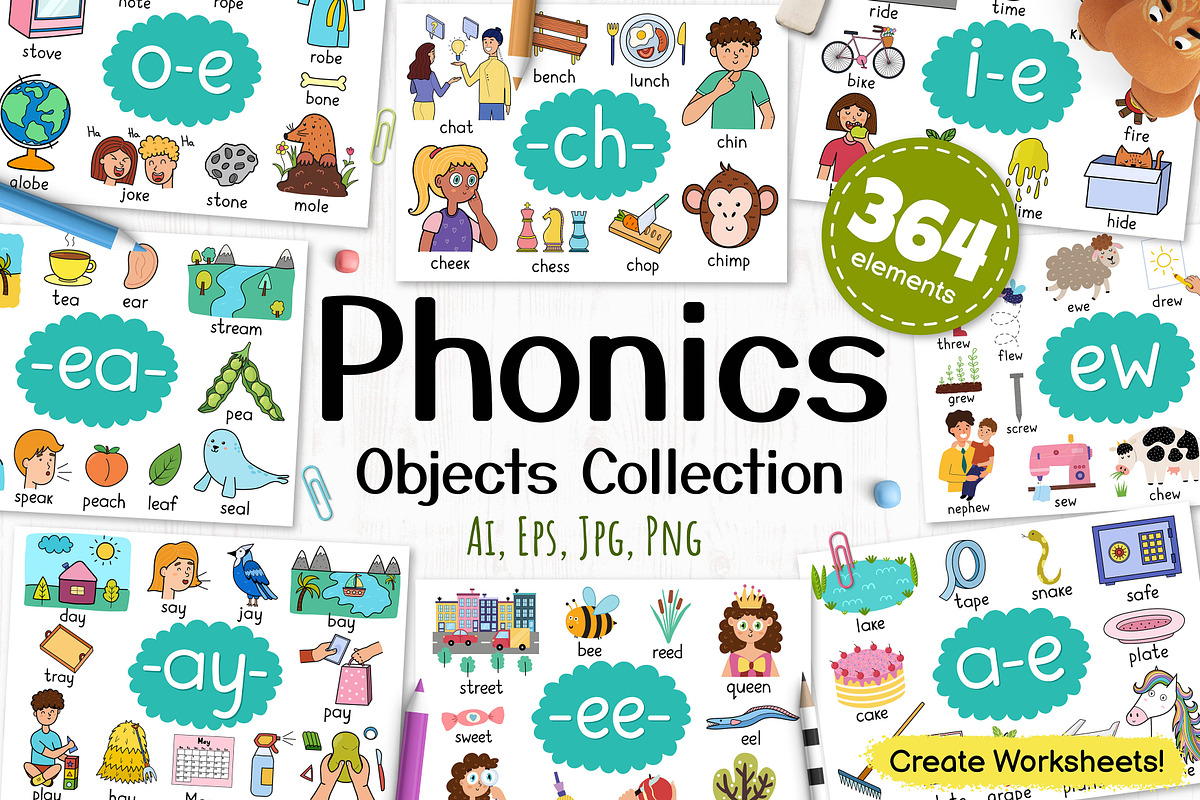 Kids Clipart Mega Bundle, an Education Illustration by Gulnara Sabirova (Photo 10 of 23)