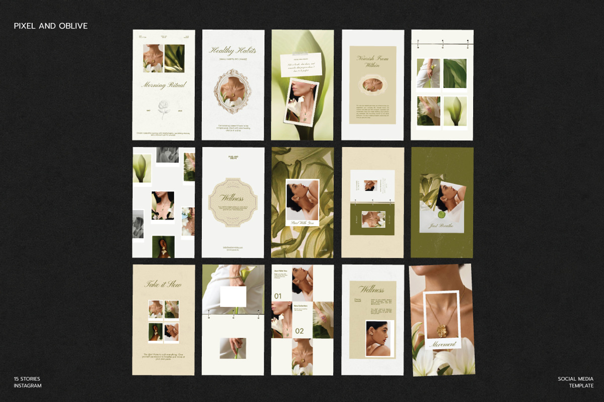 KOLE / Stories Social Media KIT, a Social Media Template by Pixel And Oblivé (Photo 6 of 6)