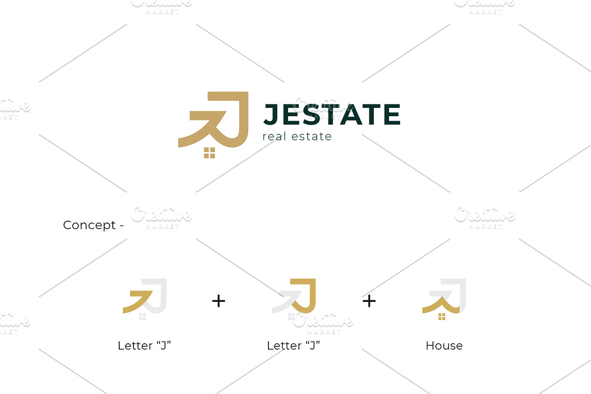 J Letter | Real Estate -Logo Design, a Branding & Logo Template by MD Foysal Hossain (Photo 2 of 10)