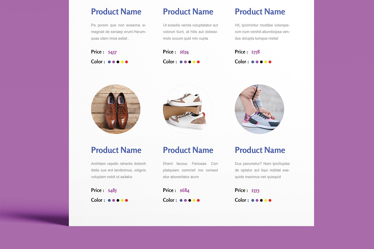 Winter Shoes Collection Flyer, a Flyer Template by MightyDesign (Photo 5 of 8)