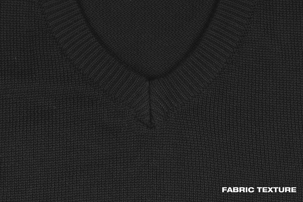 Knitted Vest V Neck - Mockup, a Hoody Mockup by DaldSgh (Photo 11 of 12)