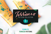 Terrazzo 9 Seamless Patterns Set, a Pattern Graphic by WalnutBird (Thumbnail 3 of 4)