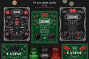 Casino party, a Decorative Illustration by kateja (Thumbnail 5 of 11)
