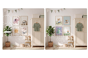 Set Of 4 Nursery Frame Mockups, a Mockup by First Impression Mockups (Thumbnail 2 of 4)