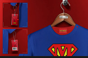 Men's T-shirt On 5 Stages Mock-up, a Hoody Mockup by Mocca Mockups Store (Thumbnail 6 of 69)