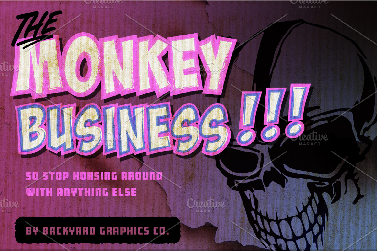 SuperComic - Vector Text Effects, an Action Add-On by BackYard Graphics Co. (Photo 9 of 18)