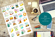 DIG BUNDLE Funny animals, an Animal Illustration by Zooza Art (Thumbnail 5 of 40)