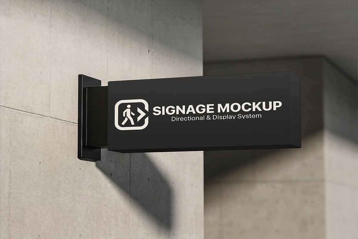 Signage Mockup, a Product Mockup by Pitchlook.Studio (Photo 4 of 4)