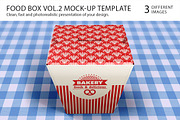 Food Box Vol.2 Mock-up Template, a Packaging Mockup by ItemBridge (Thumbnail 1 of 5)