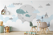 Kids Frames & Wall Mockup Bundle - 5, a Print Template by Yuri-U (Thumbnail 10 of 32)