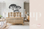 Bedroom Wallpaper Mockup, a Product Mockup by MoMockups (Thumbnail 1 of 7)